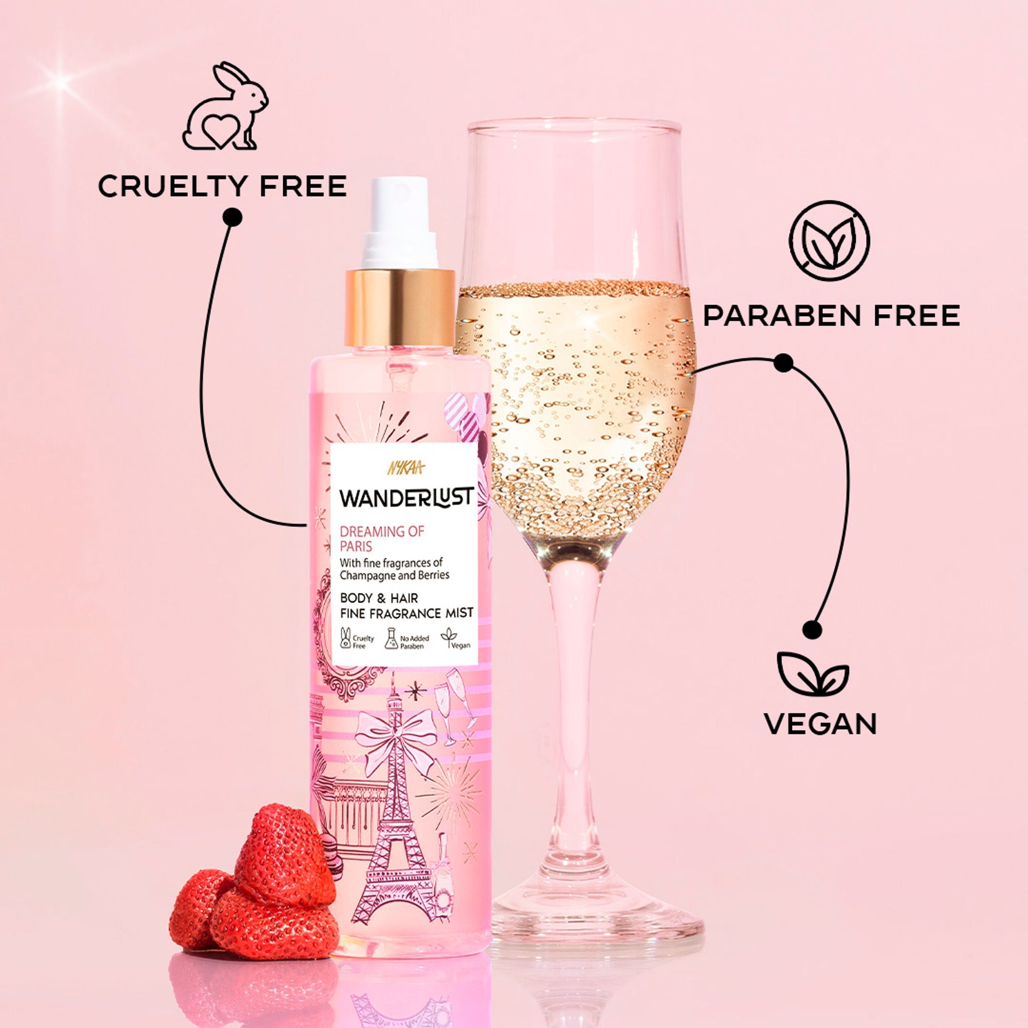 Wanderlust Fragrance Mist For Her - Dreaming-Of-Paris
