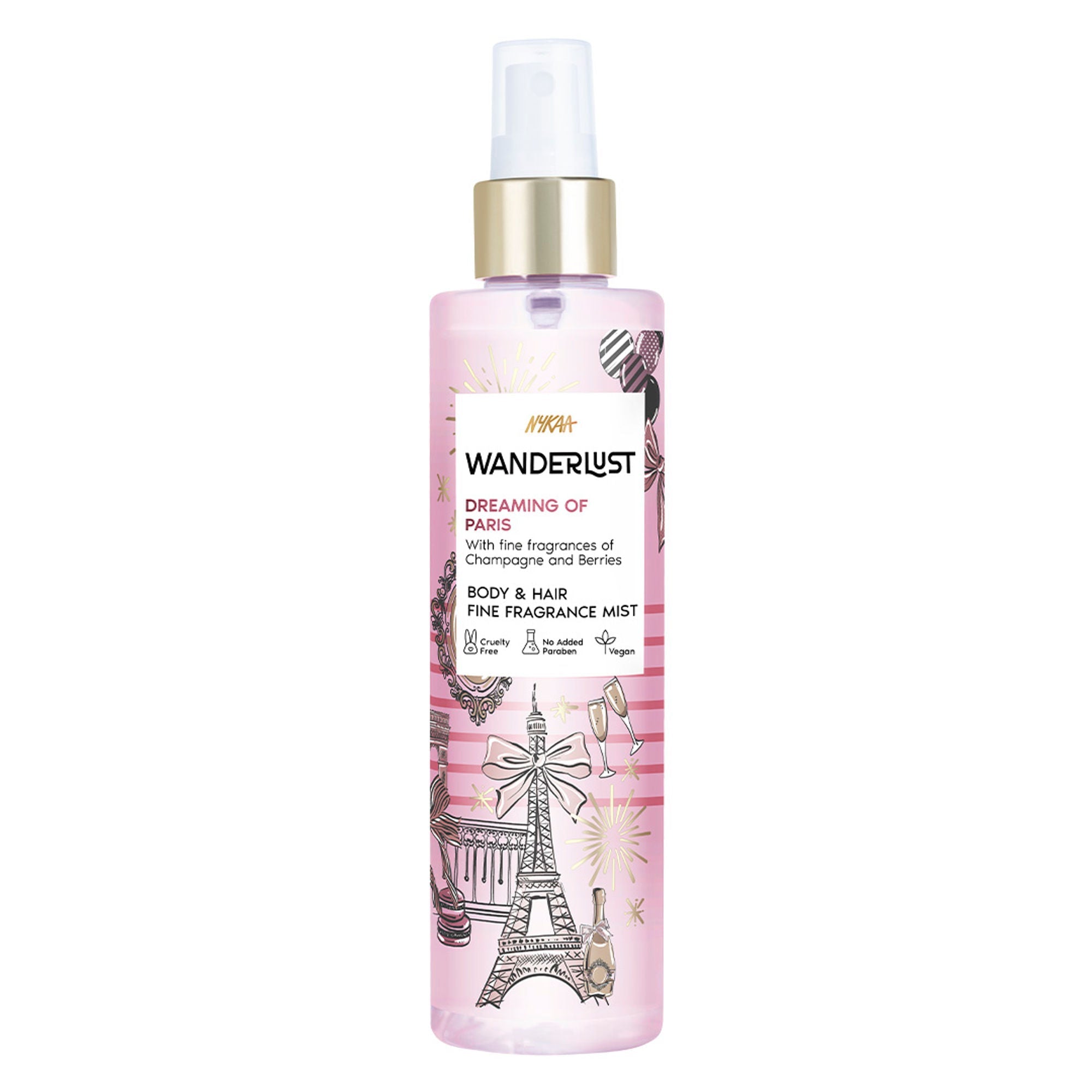 Wanderlust Fragrance Mist For Her - Dreaming-Of-Paris
