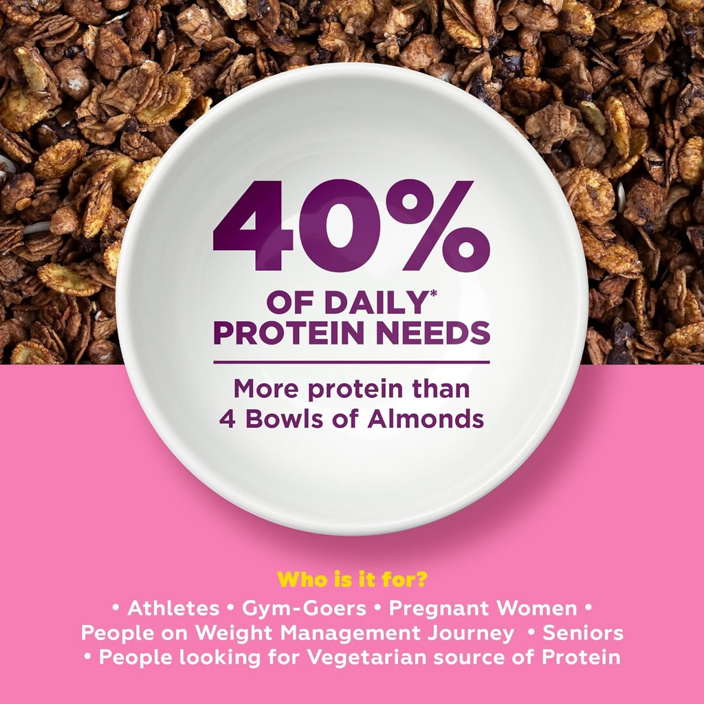 Yoga Bar High Protein Muesli - Choco Almond - Distacart