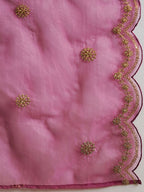 Indo Era Women Floral Embroidered Regular Kurta with Trousers & With Dupatta - Distacart