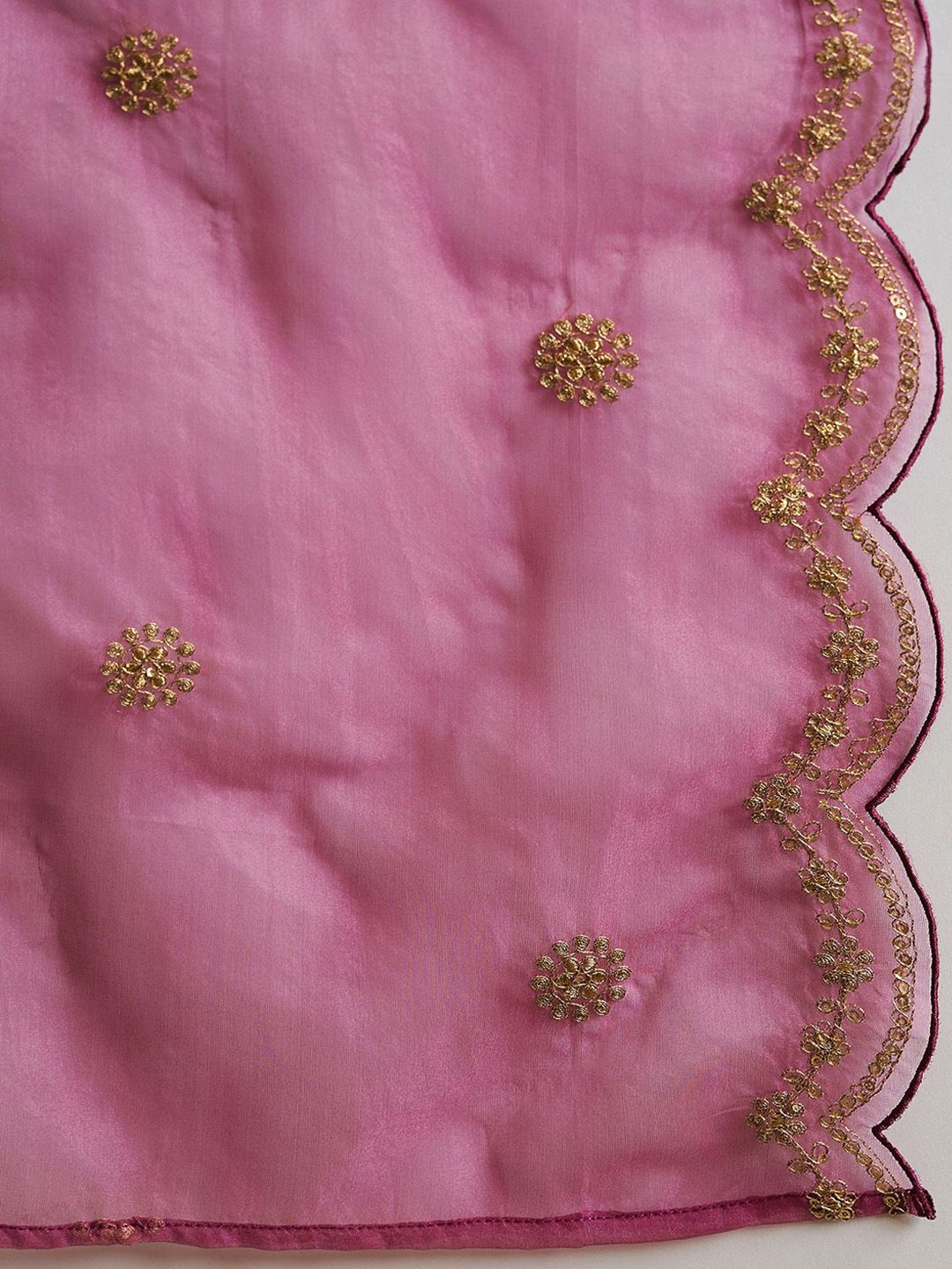 Indo Era Women Floral Embroidered Regular Kurta with Trousers & With Dupatta - Distacart