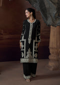 Anaita Black Heavy Chinon Stitched Salwar Suit With Sequence Embroidery Work - Distacart