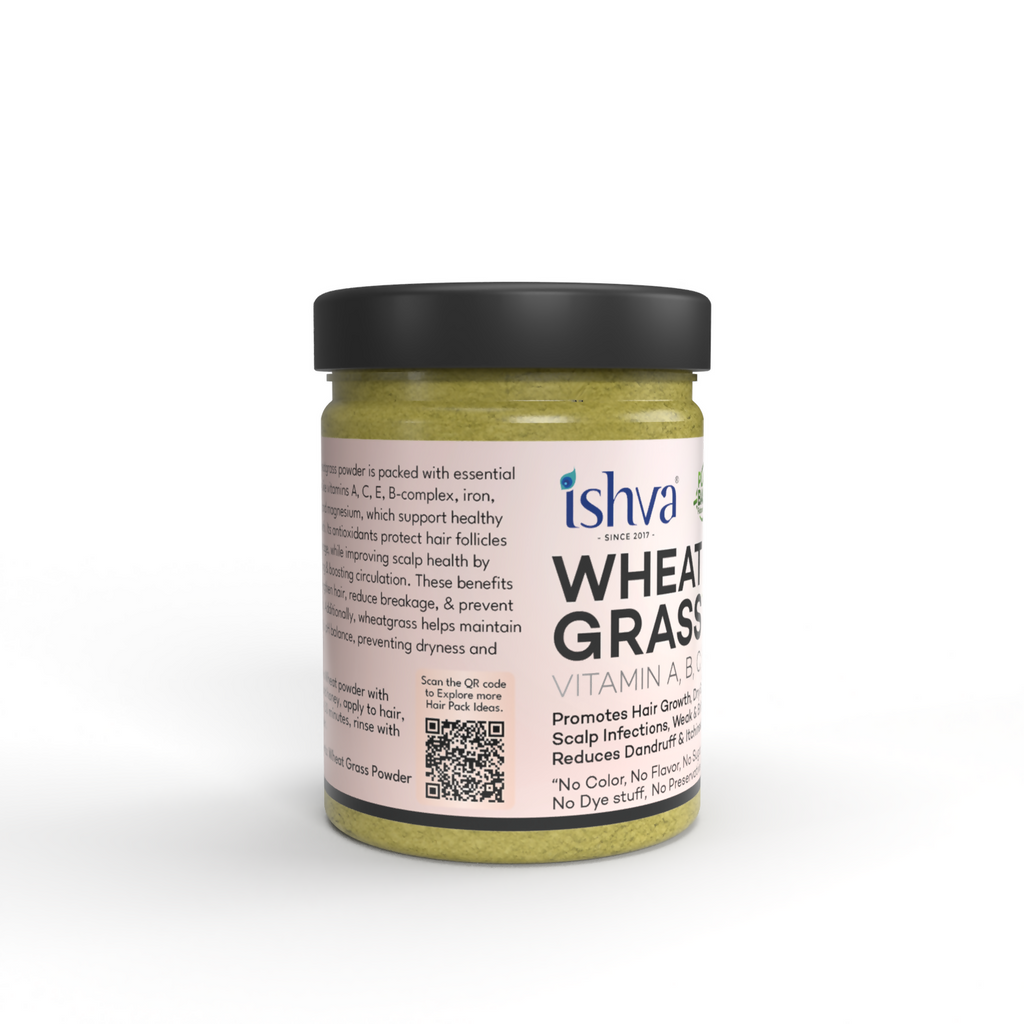 Ishva Wheatgrass Powder For Hair