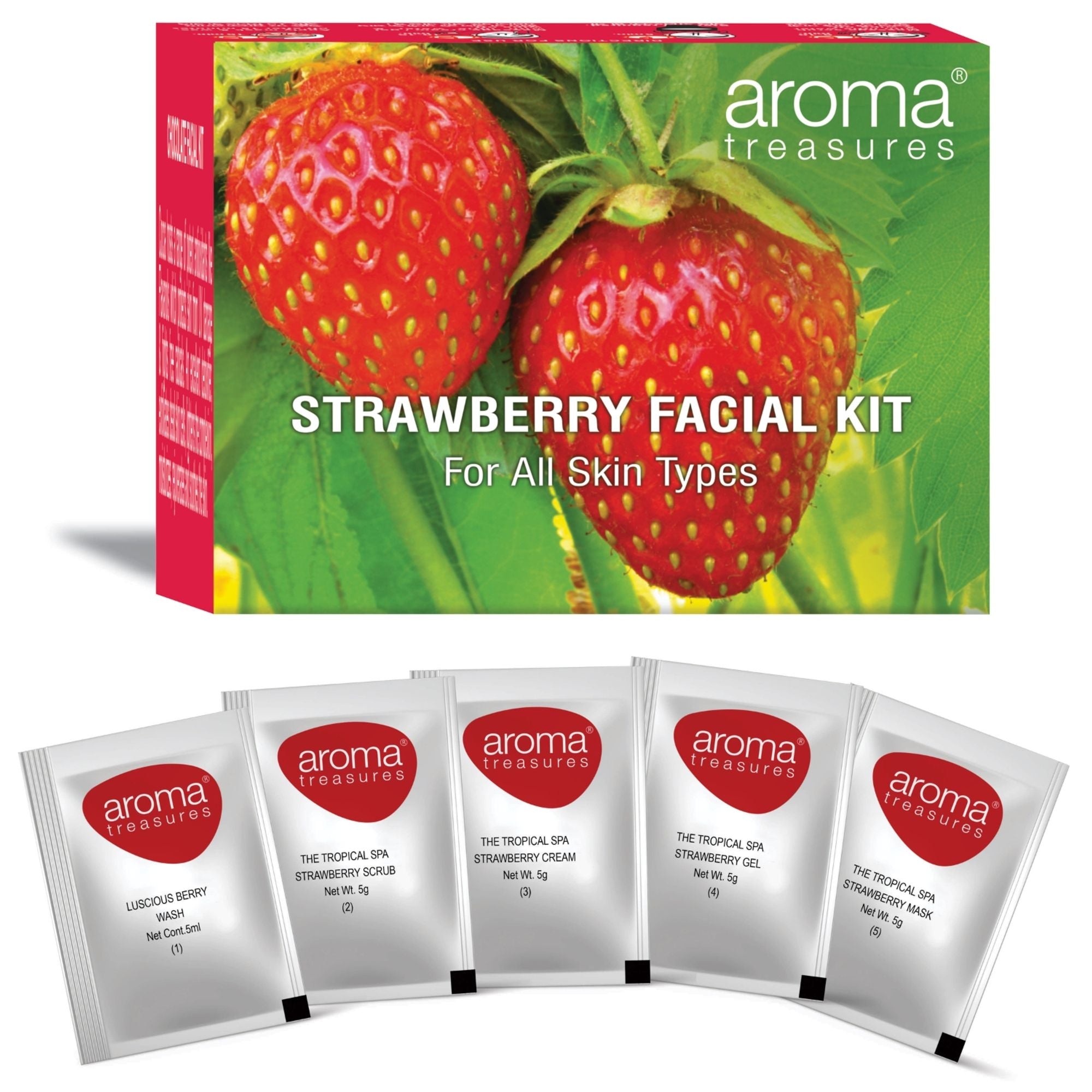 Aroma Treasures Strawberry Facial Kit - Distacart