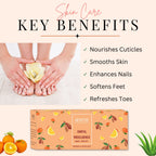 Aroma Treasures Orange & Chocolate Sinful Indulgence Mani-Pedi Kit - Distacart