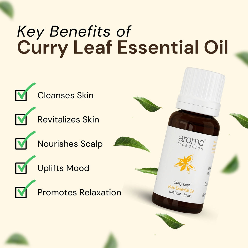 Aroma Treasures Curry Leaf Pure Essential Oil