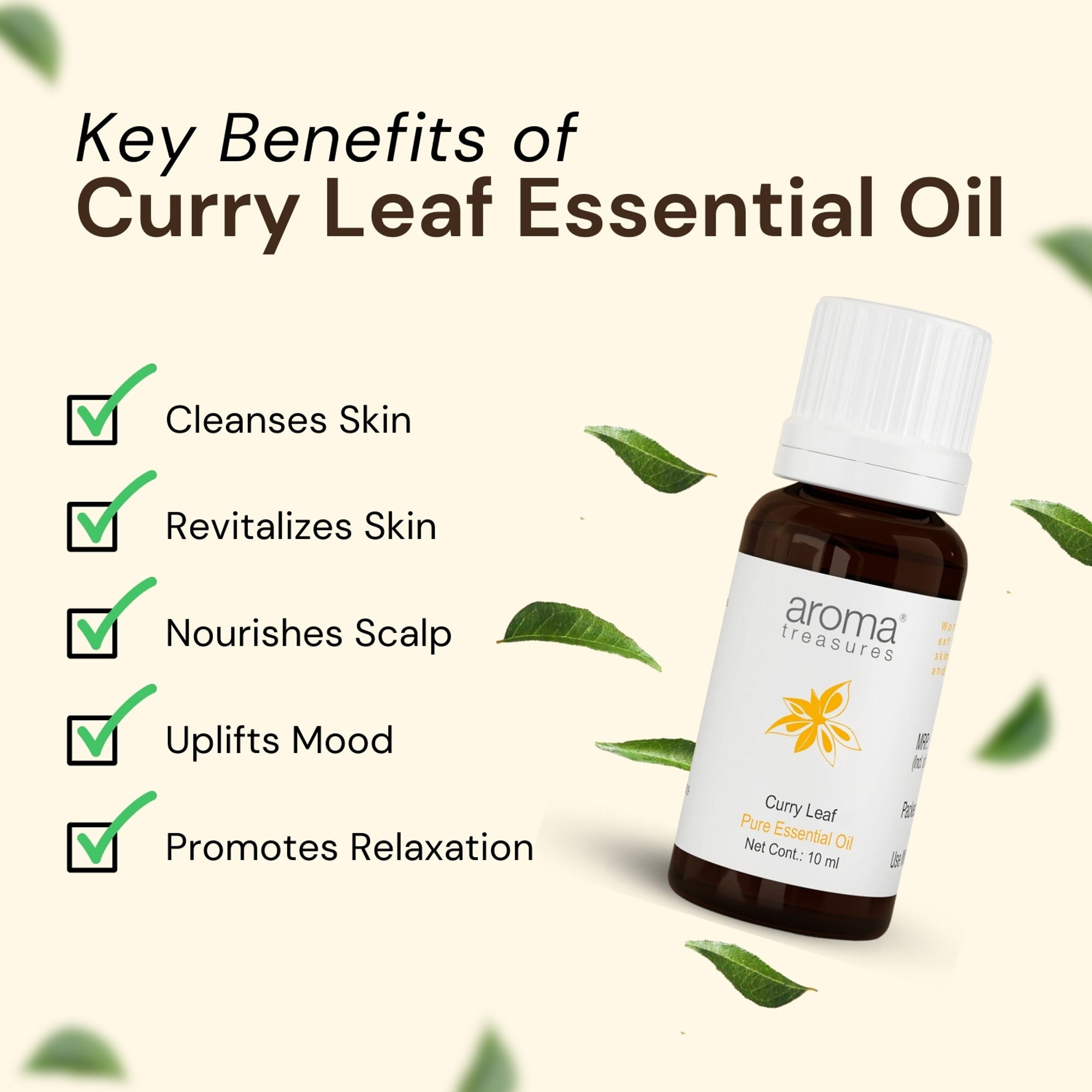 Aroma Treasures Curry Leaf Pure Essential Oil