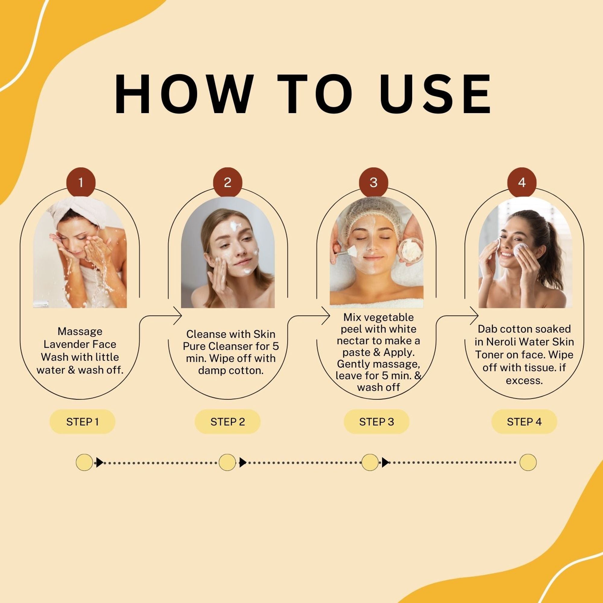Aroma Treasures Royal Gold Facial Kit For Oily Skin - Single Time