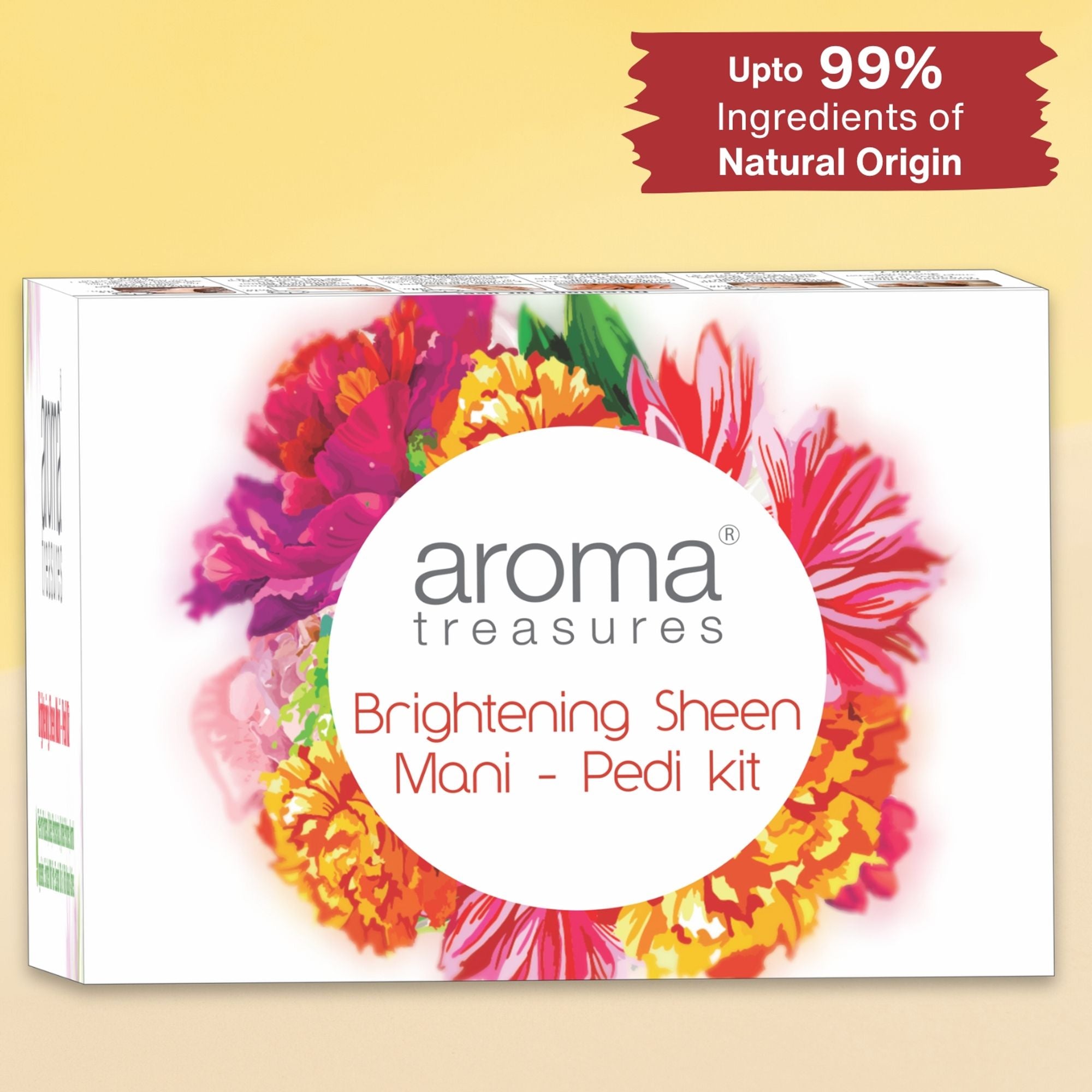 Aroma Treasure Brightening Sheen Mani - Pedi Kit - Single Time