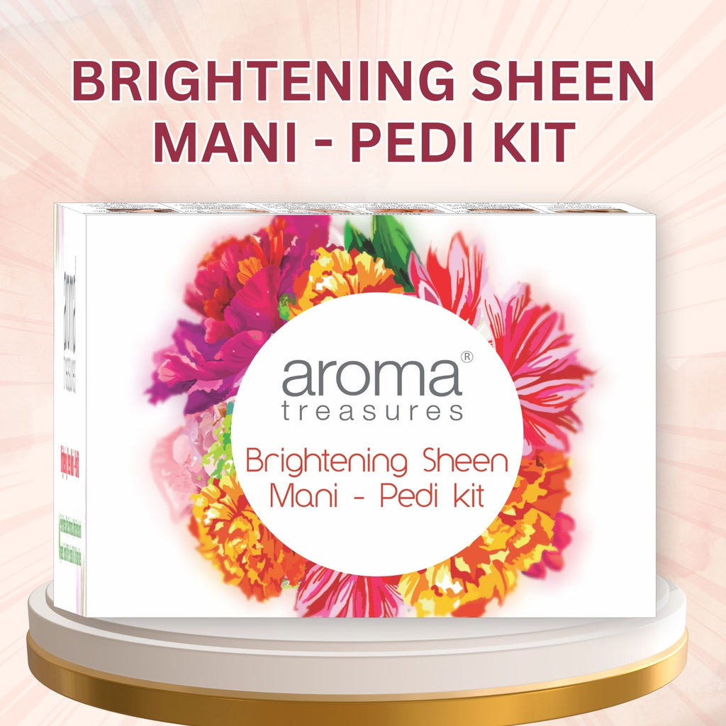 Aroma Treasure Brightening Sheen Mani - Pedi Kit - Single Time