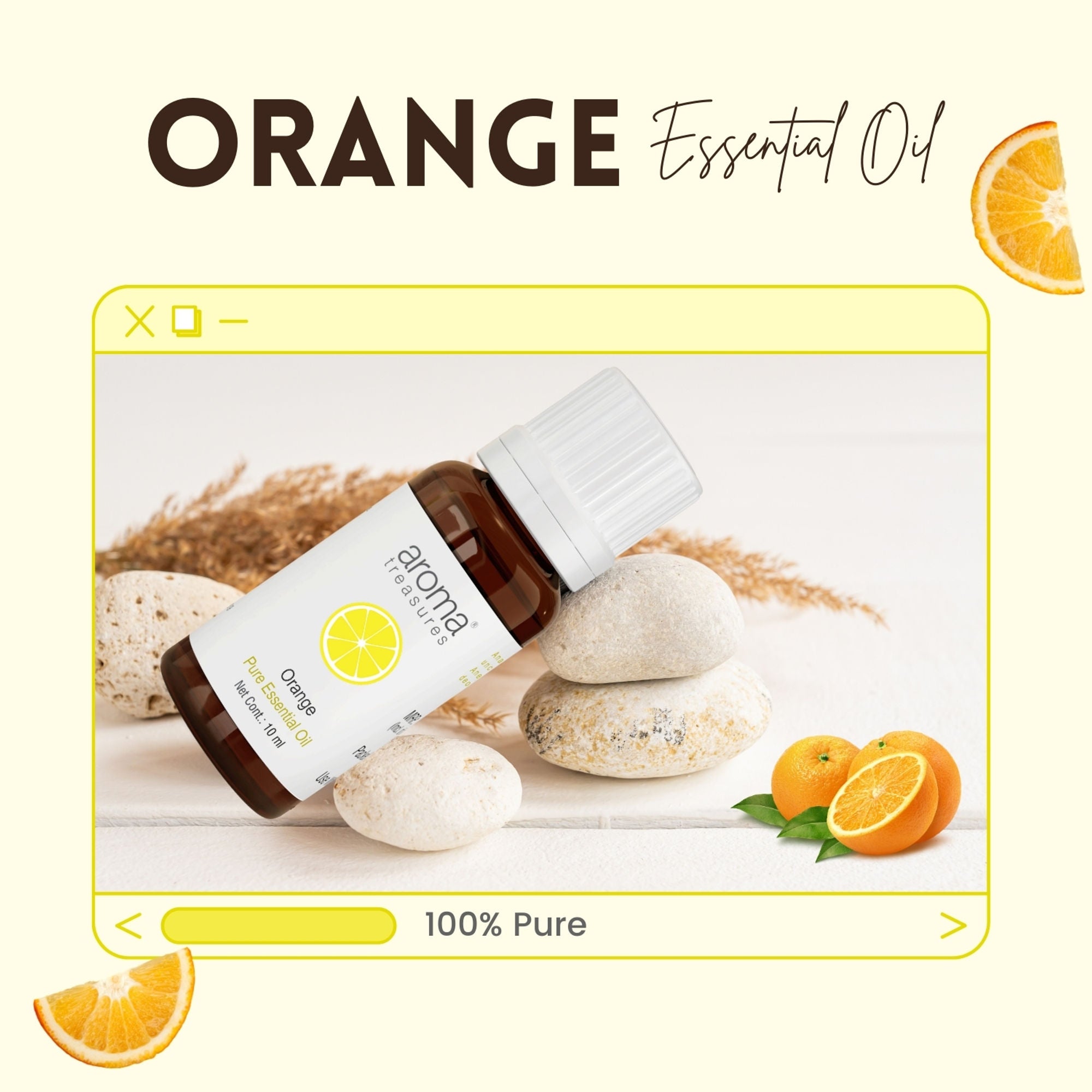 Aroma Treasures Orange Essential Oil