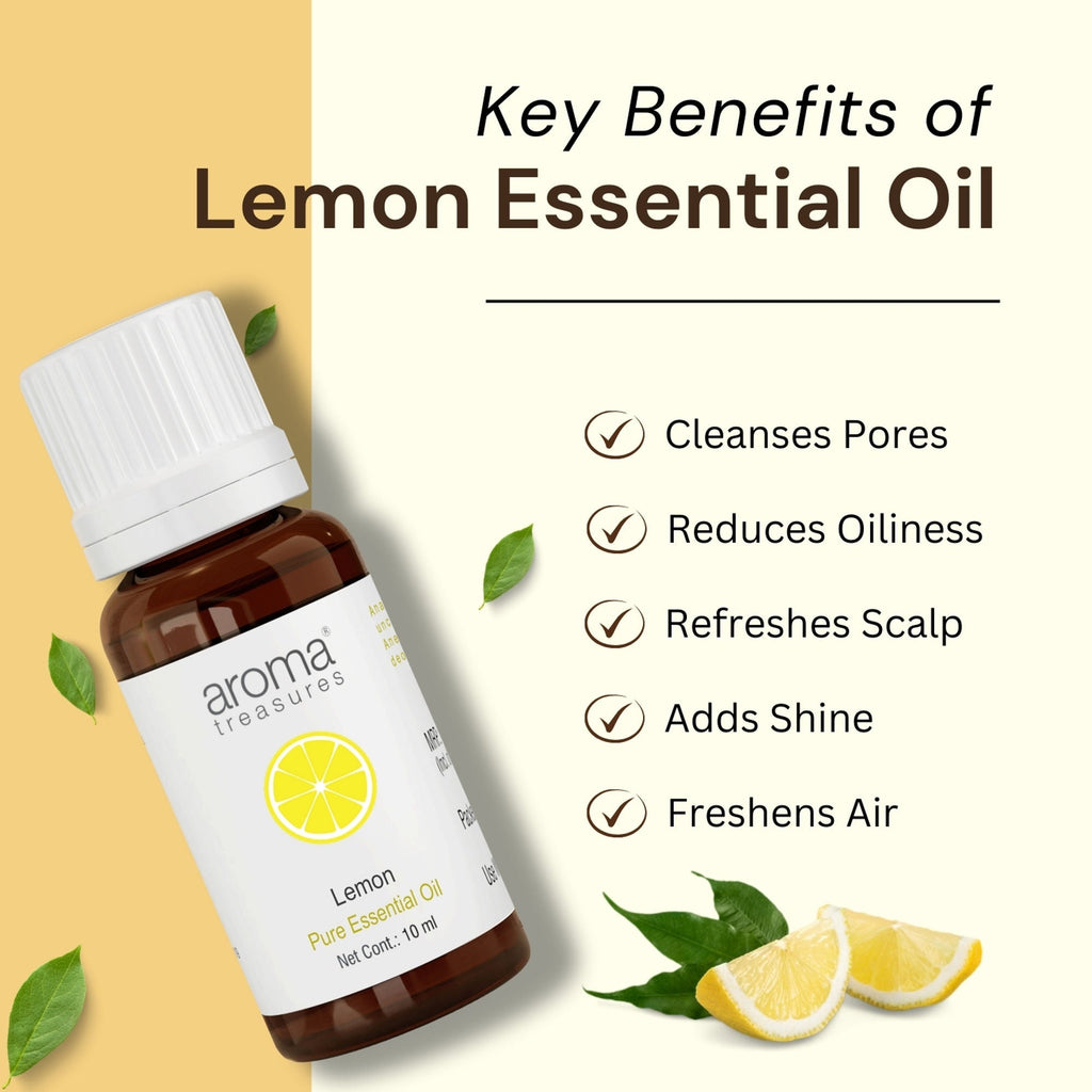 Aroma Treasures Lemon Pure Essential Oil