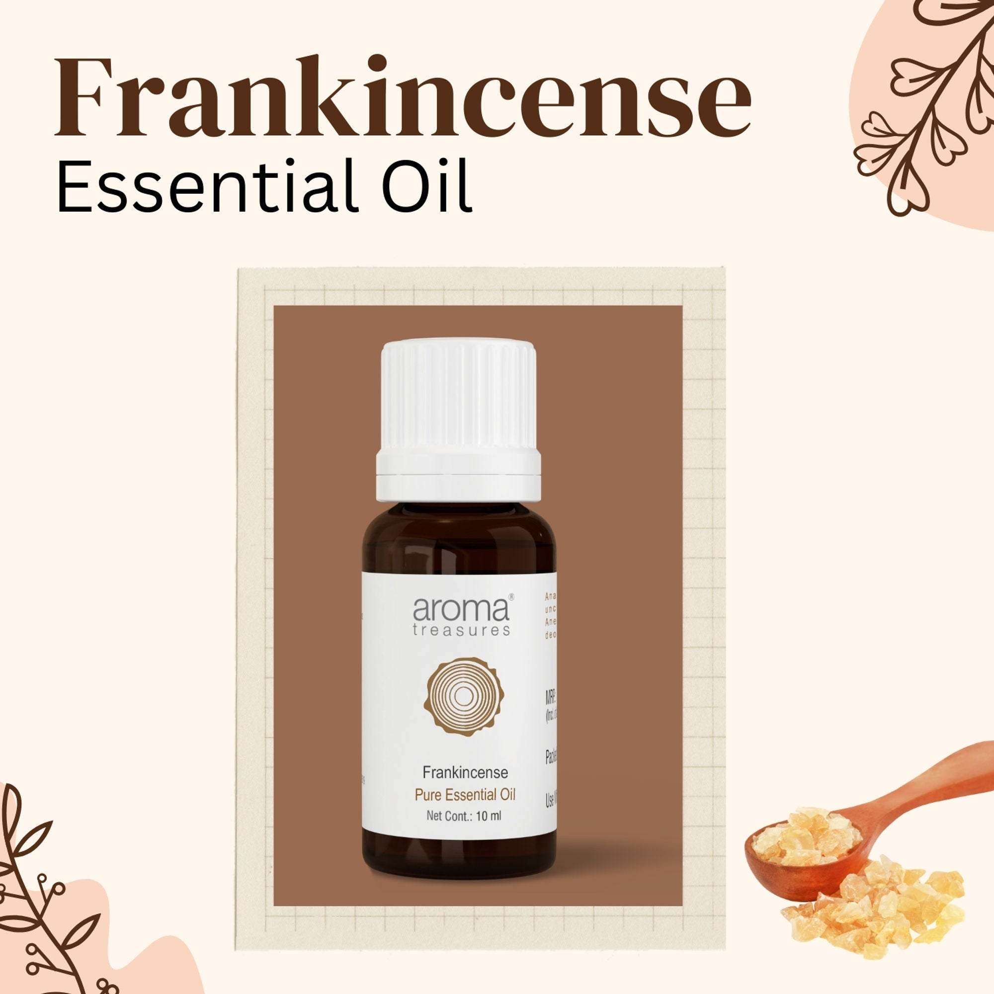 Aroma Treasures Frankincense Pure Essential Oil