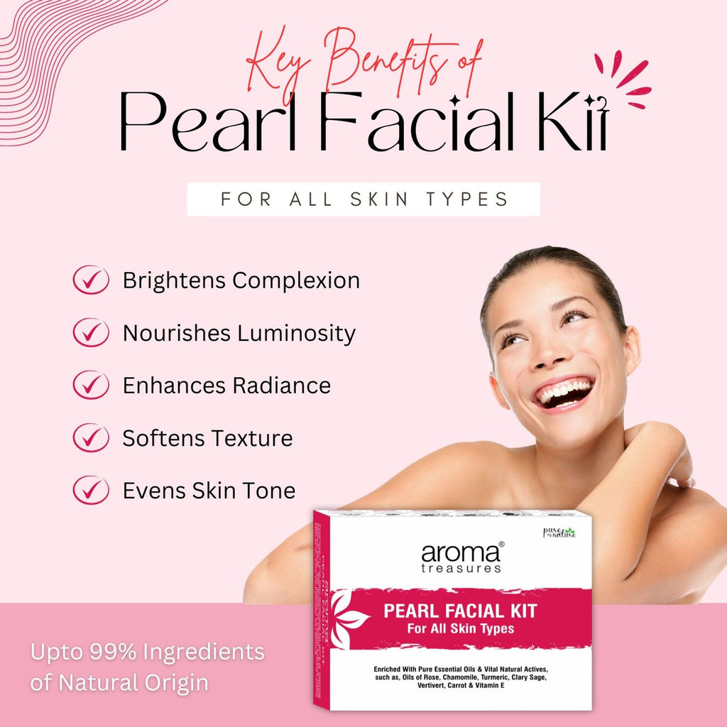 Aroma Treasures Pearl Facial Kit - Distacart