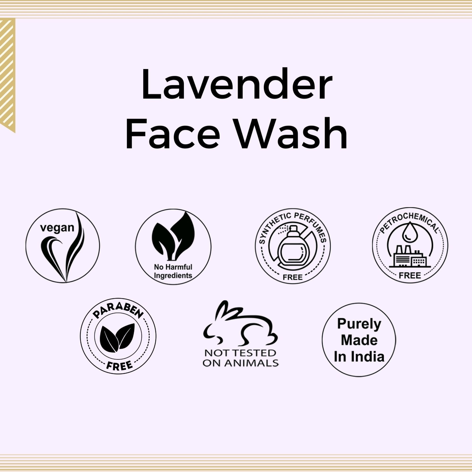 Aroma Treasures Lavender Face Wash - Distacart