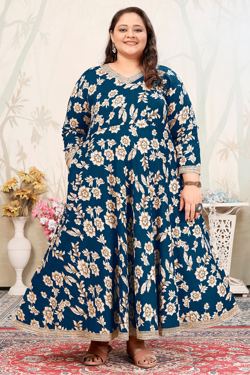 Monjolika Fashion Morpeach Ceremonial Rayon Designer Kurti - Distacart