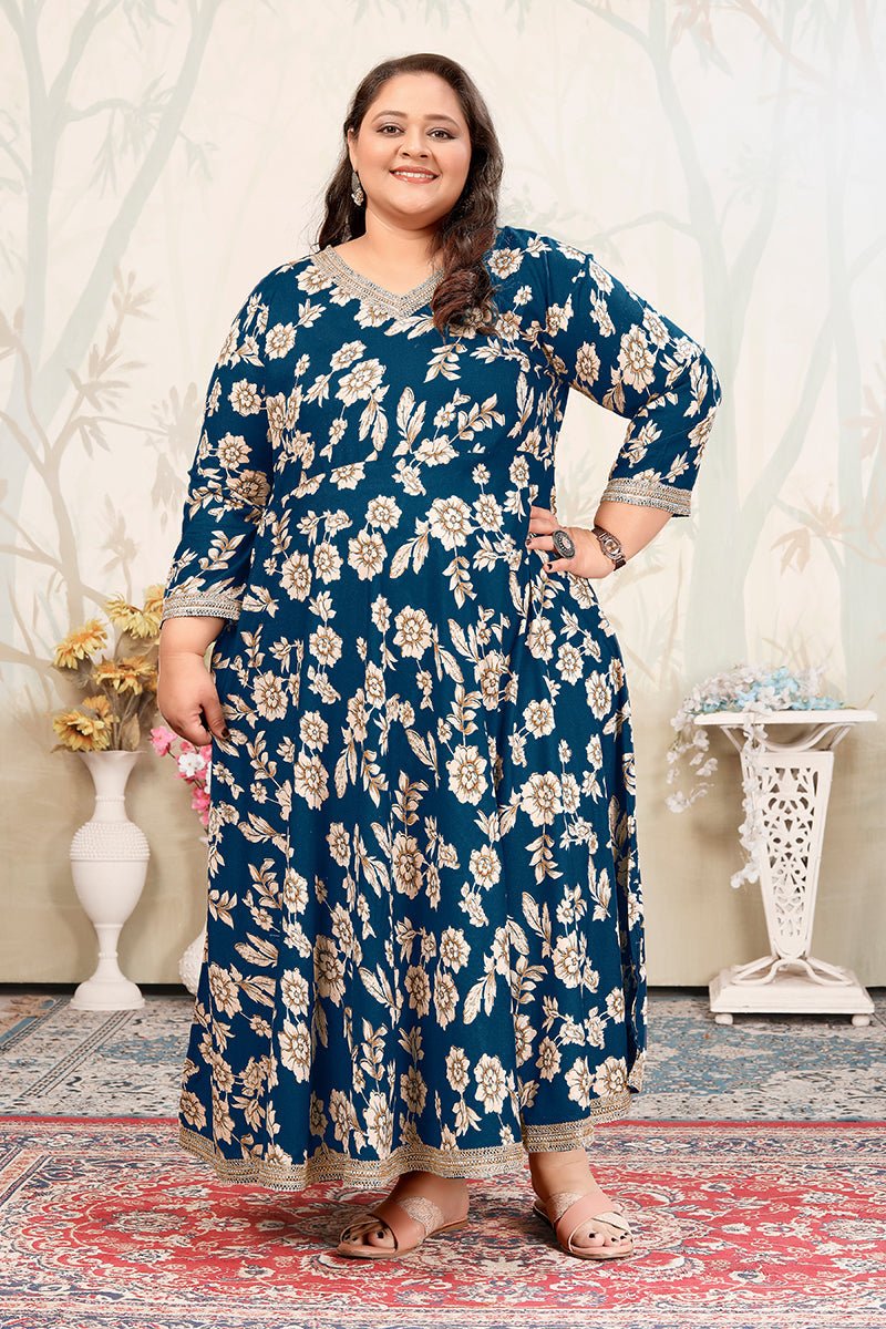 Monjolika Fashion Morpeach Ceremonial Rayon Designer Kurti - Distacart
