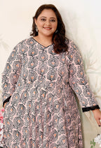 Monjolika Fashion Beige Ceremonial Rayon Designer Kurti - Distacart