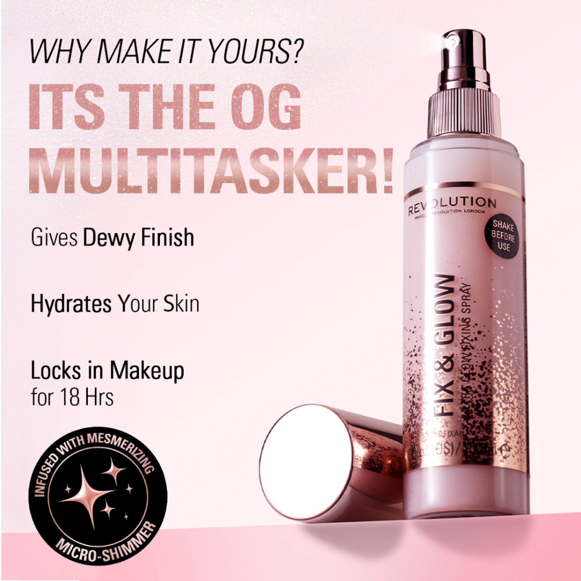 Makeup Revolution Fix & Glow Fixing Spray