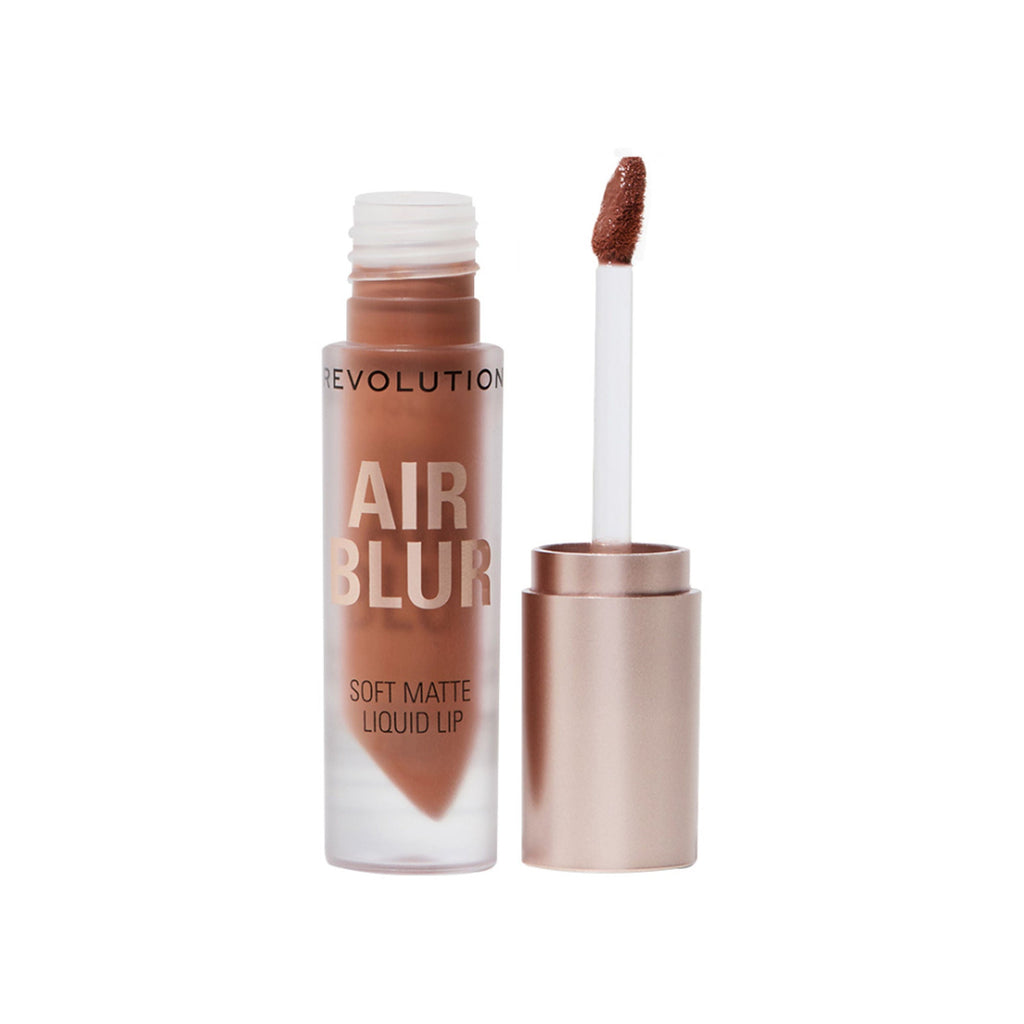 Makeup Revolution Air Blur Matte Liquid Lipstick - Fawn - Distacart