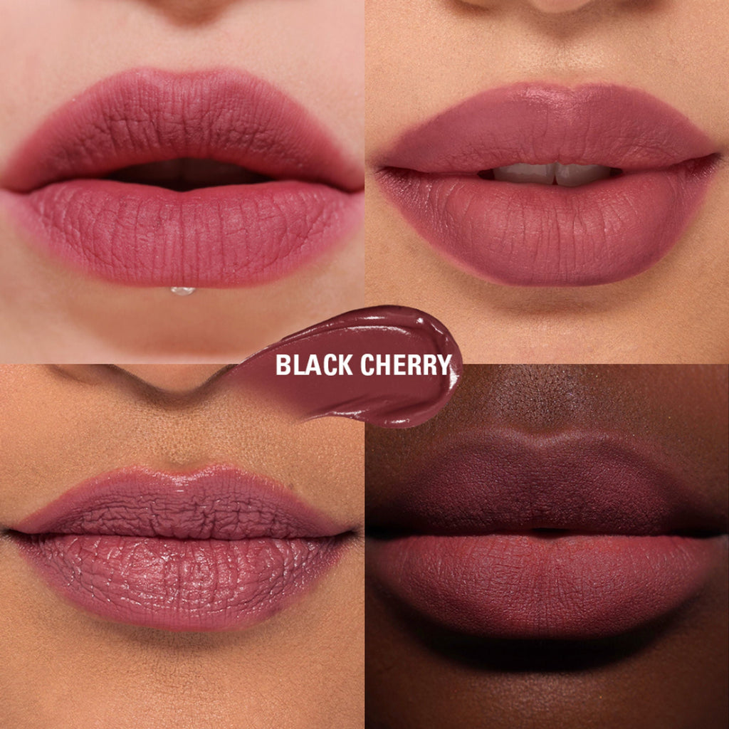 Makeup Revolution Air Blur Matte Liquid Lipstick - Black Cherry - Distacart
