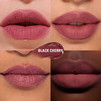 Makeup Revolution Air Blur Matte Liquid Lipstick - Black Cherry - Distacart