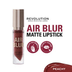 Makeup Revolution Air Blur Matte Liquid Lipstick - Peachy