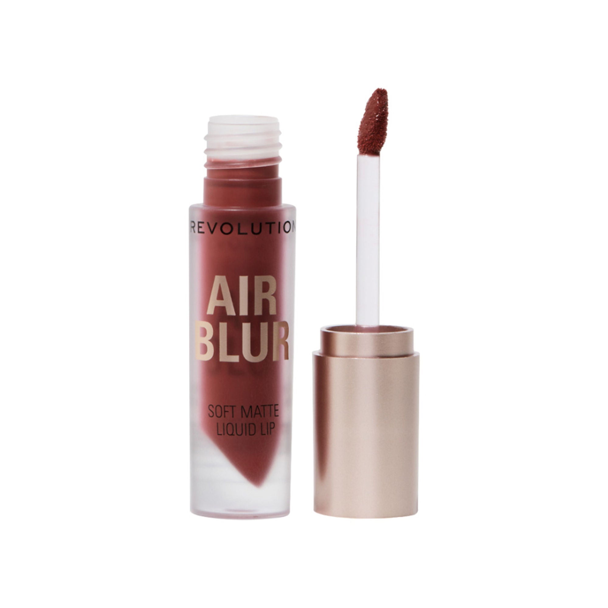 Makeup Revolution Air Blur Matte Liquid Lipstick - Peachy - Distacart