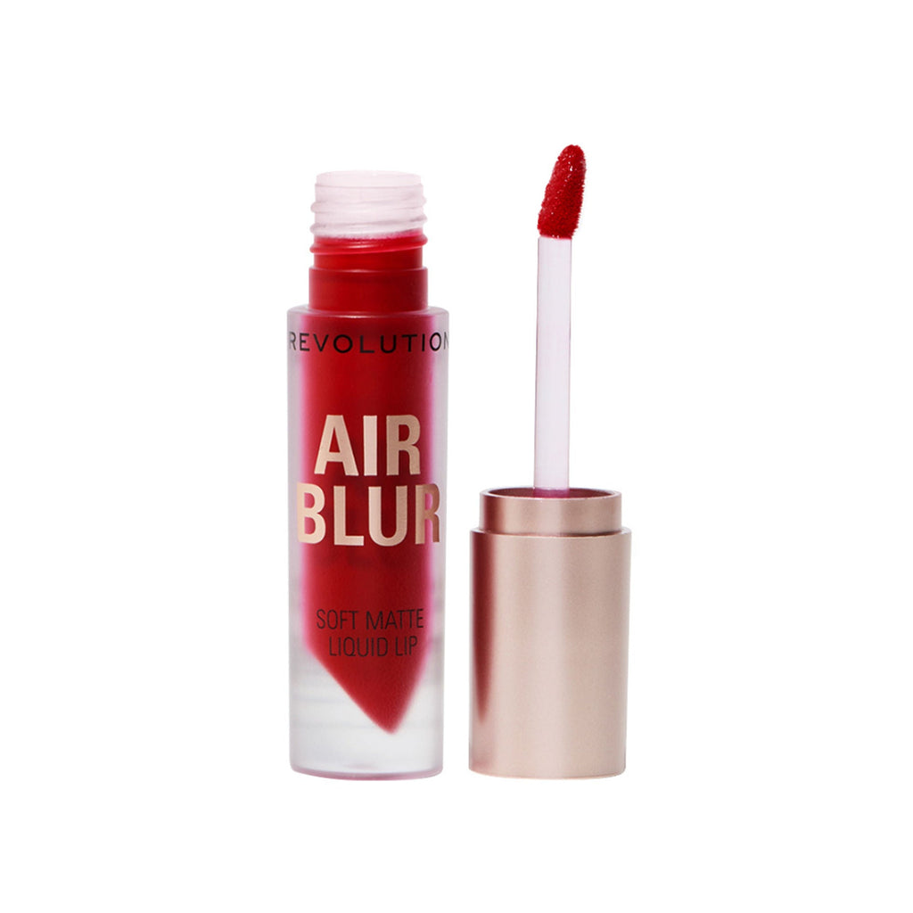 Makeup Revolution Air Blur Matte Liquid Lipstick - Fiery - Distacart