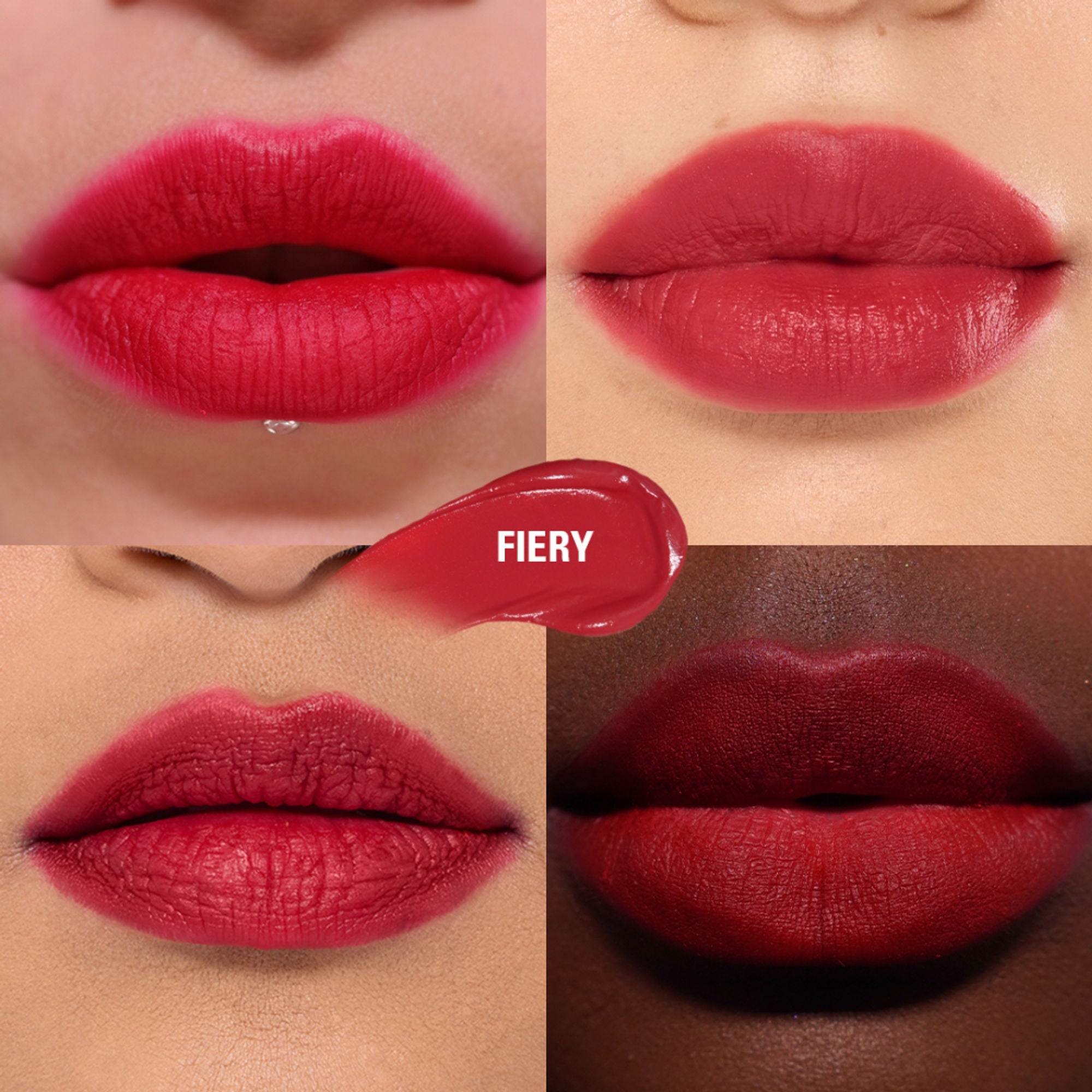 Makeup Revolution Air Blur Matte Liquid Lipstick - Fiery - Distacart