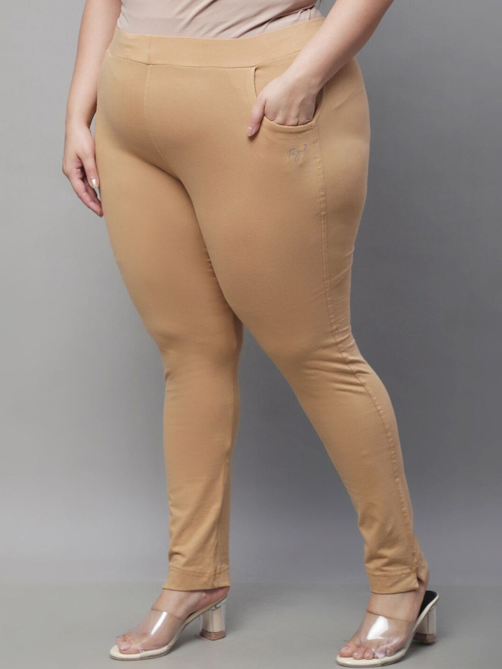 TAG 7 Women Plus Size Ankle-Length Leggings