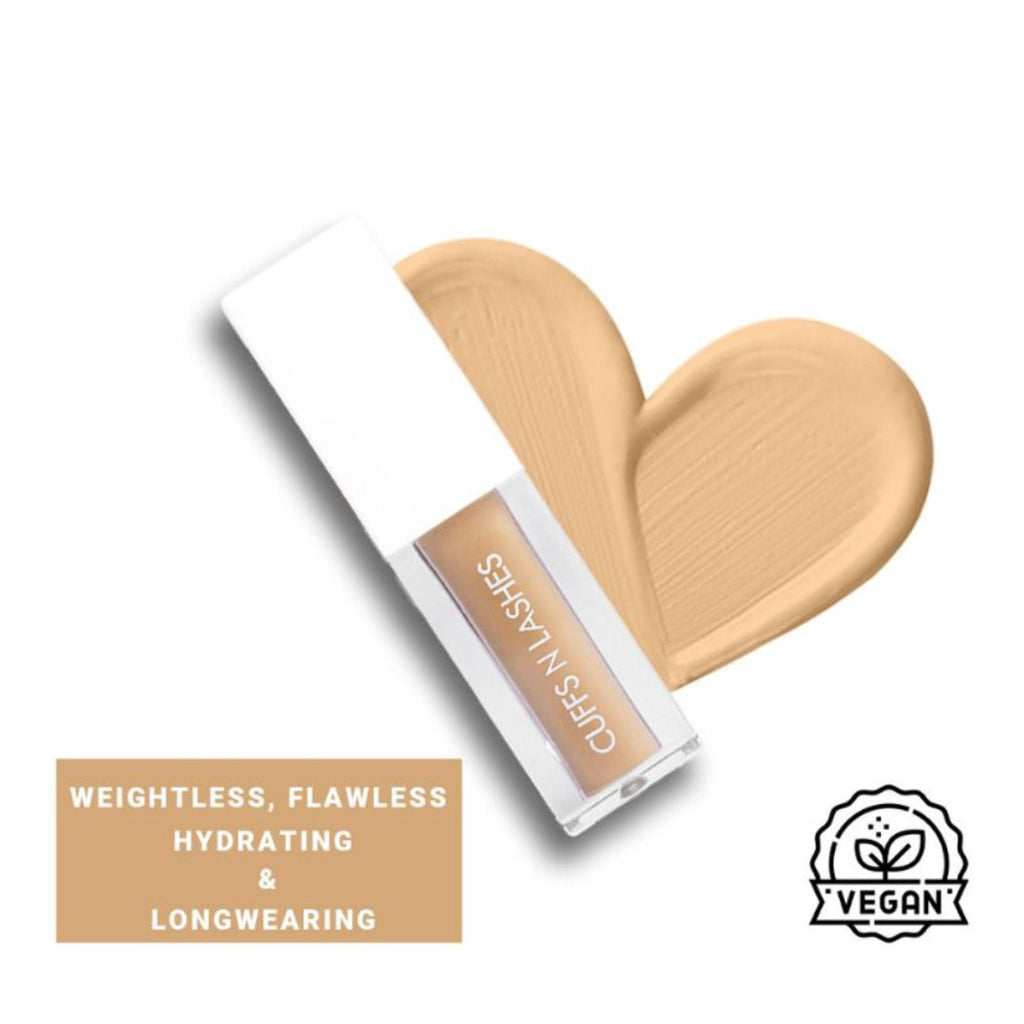 CUFFS N LASHES Cover It All Liquid Concealer - 05 Custard