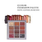 CUFFS N LASHES X The Shystyles Palette 12 Color Mini Palette - Nancy Nude