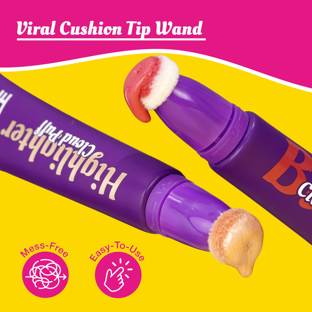 Swiss Beauty Craze Cloud Puff Blush - 3 Pink Sky - Distacart
