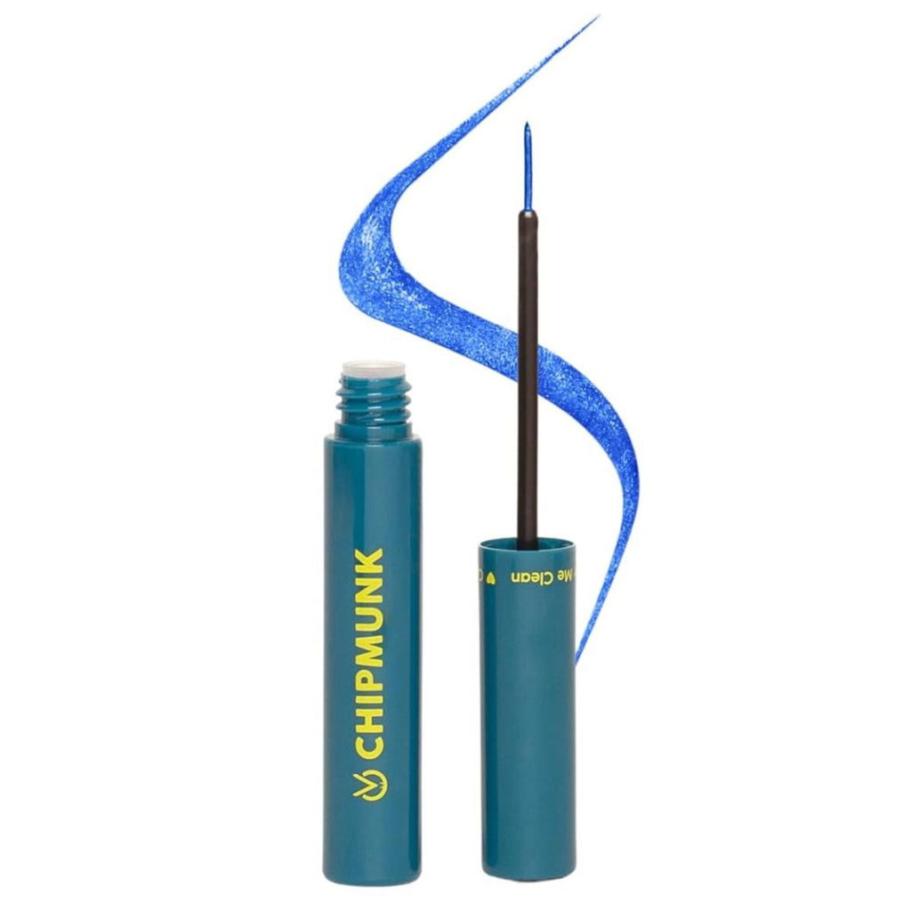 CHIPMUNK Strike Out Metallic Liquid Eyeliner - 21 Mykonos Blue