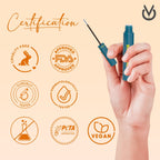 CHIPMUNK Strike Out Metallic Liquid Eyeliner - 21 Mykonos Blue