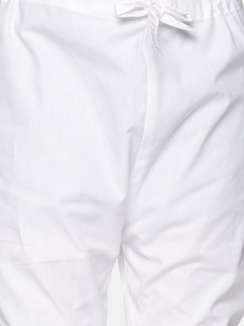 Sethukrishna Boys Gold-Toned & White Woven Design Kurta with Pyjamas