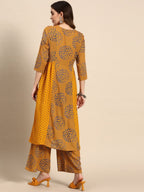 All About You Women Printed Regular Kurta with Palazzos