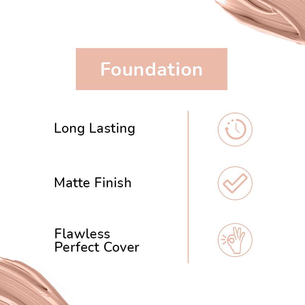 Matt Look Undercover 24Hr Full Coverage & Oil Control Matte Foundation - Beige