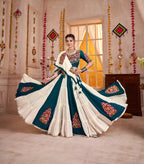 Monjolika Fashion Multi-Color Kutchi Mirror Work Navratri Lehenga Choli - Distacart