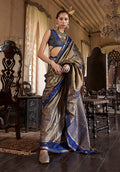 Monjolika Fashion Golden Exclusive Tussar Silk With Elegant Weaving Work Traditional Saree - Distacart