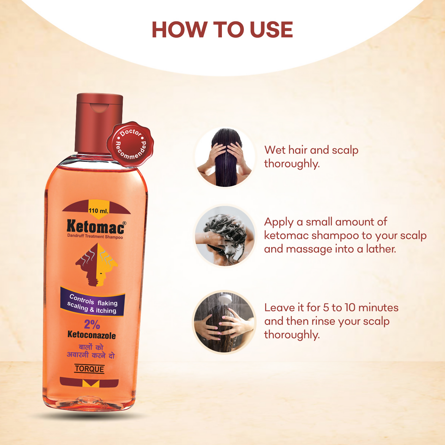 Torque's Ketomac Dandruff Treatment Shampoo - Distacart