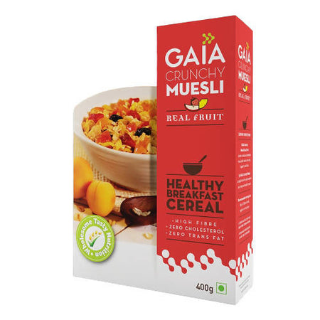 Gaia Crunchy Muesli–Real Fruit
