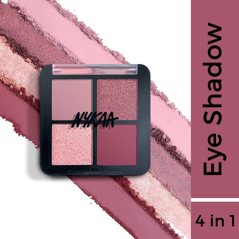 Nykaa Cosmetics Eyes On Me! 4 In 1 Quad Eyeshadow Palette