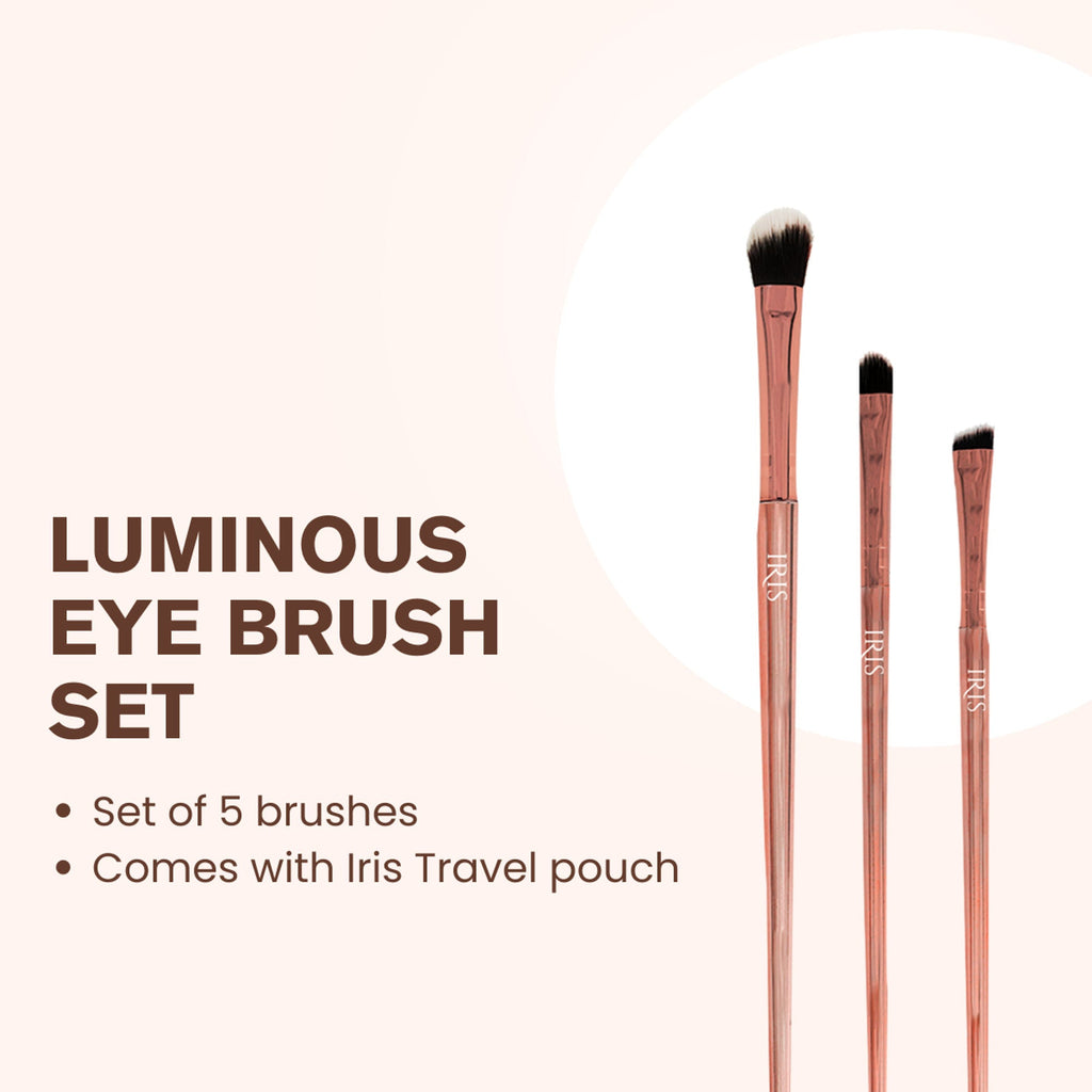 IRIS COSMETICS Luminous Eye Brush Set