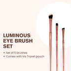 IRIS COSMETICS Luminous Eye Brush Set