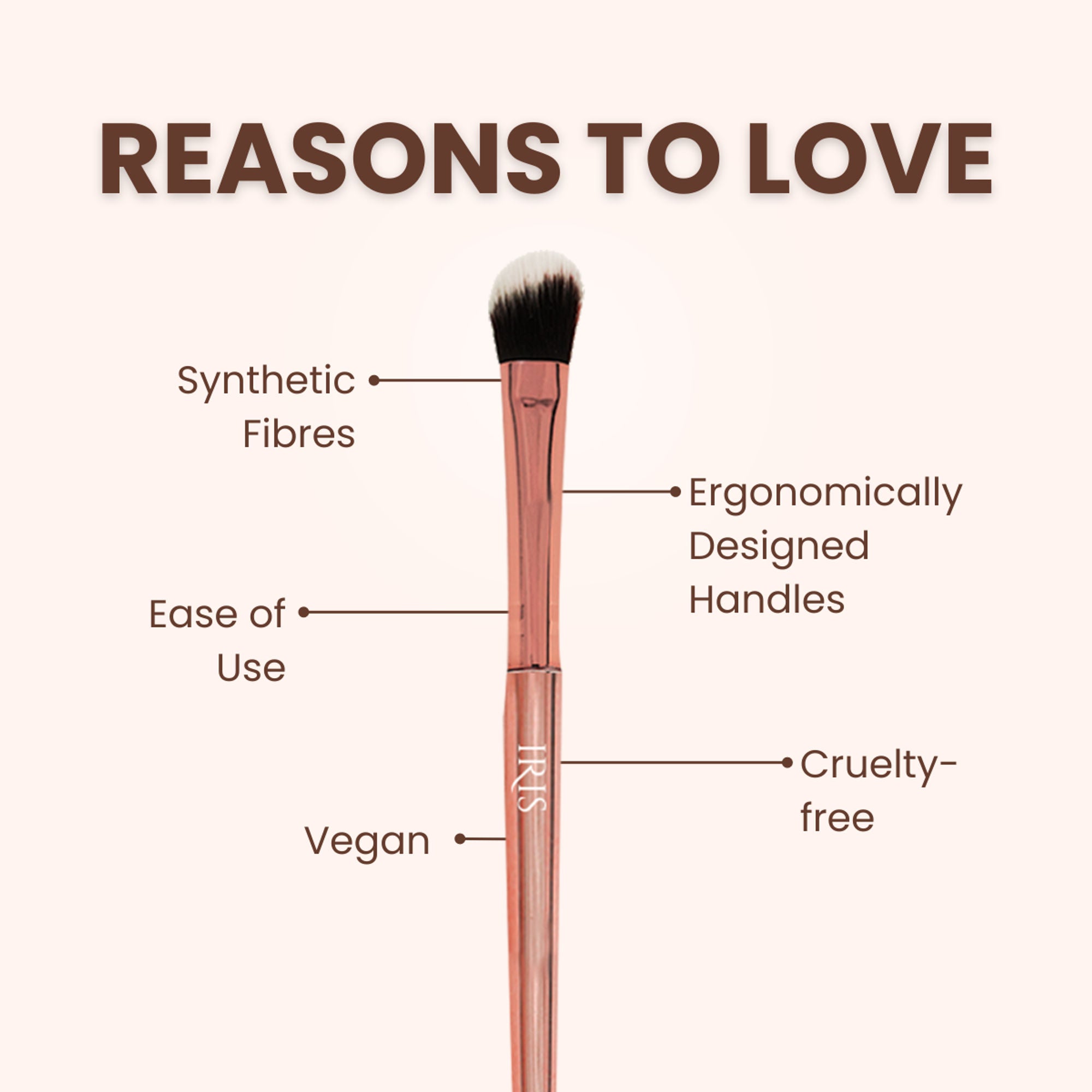 IRIS COSMETICS Luminous Eye Brush Set