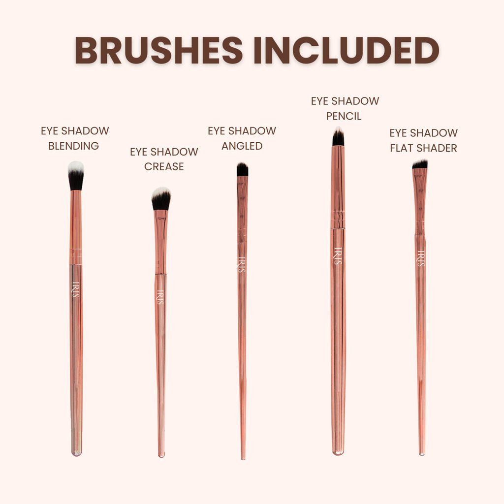 IRIS COSMETICS Luminous Eye Brush Set