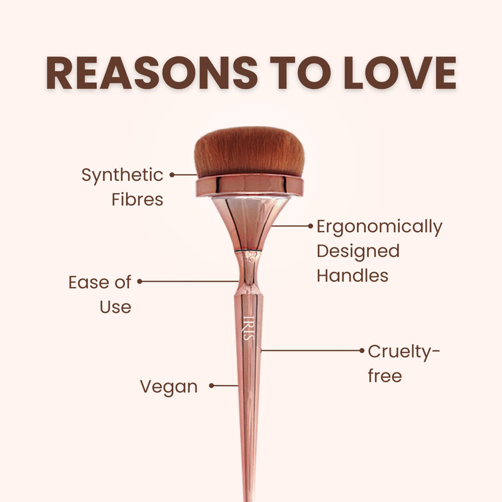IRIS COSMETICS Luminous HD Foundation Brush