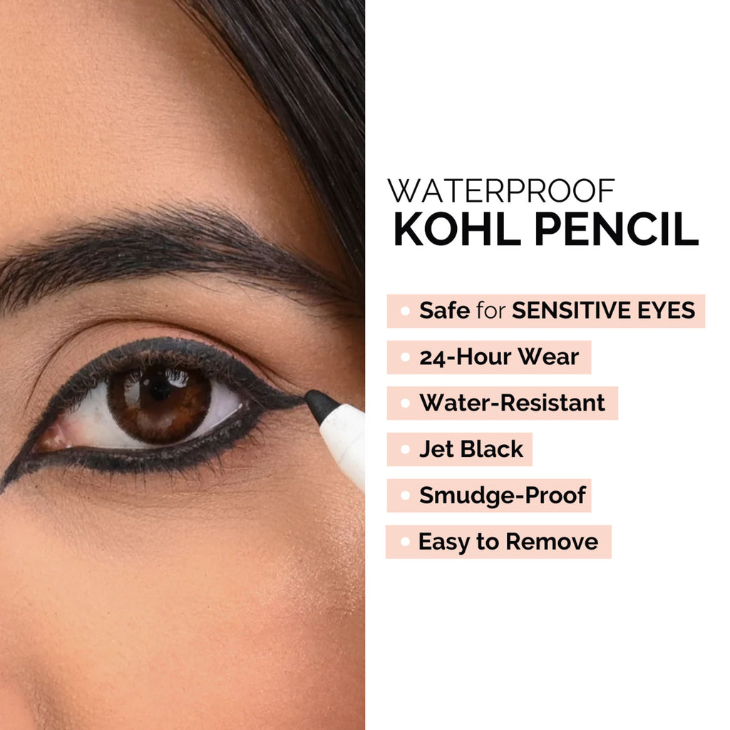 IRIS COSMETICS Back To Black Waterproof Kohl Pencil